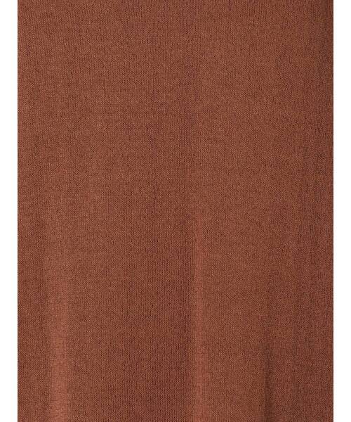 dazzlin（ダズリン）の「シアーニットロングワンピース（ワンピース・レディース・ブラック/ブラウン/オフホワイト/グリーン・FREE）」の22枚目の写真