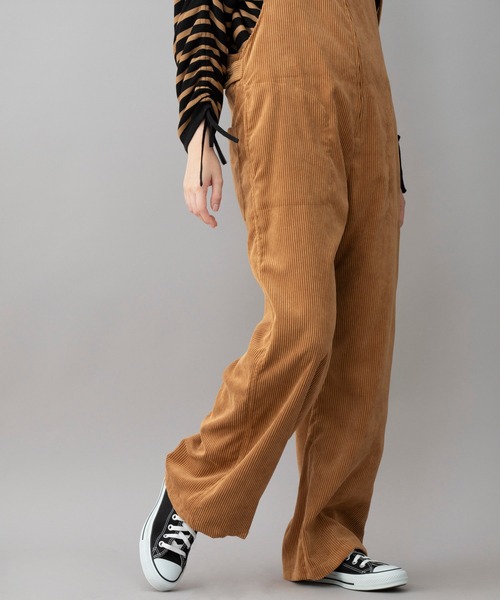 Munich（ミューニック）の「コーデュロイ　サロペット（サロペット/オーバーオール・レディース・ブラック/カーキ/キャメル・S/M）」の19枚目の写真