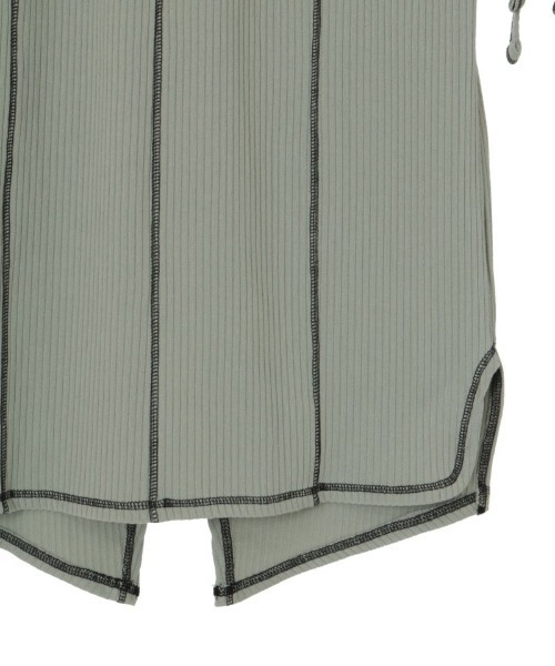 Candy Stripper（キャンディストリッパー）の「PATCH AND DARN ドレス（ワンピース・レディース・グリーン/ブラック/アイボリー・2）」の9枚目の写真