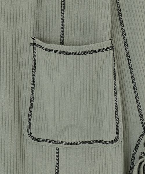 Candy Stripper（キャンディストリッパー）の「PATCH AND DARN ドレス（ワンピース・レディース・グリーン/ブラック/アイボリー・2）」の10枚目の写真