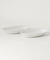 salle de bal（サルデバル）の「波佐見焼　ペア和風カレー皿　KRT（食器）」