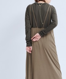 DouDou | ワッシャーサテンセットワンピース(ワンピース)