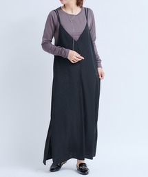 DouDou | ワッシャーサテンセットワンピース(ワンピース)