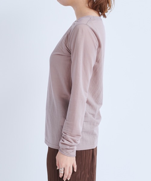 DouDou（ドゥドゥ）の「ワッシャーサテンセットワンピース（ワンピース・レディース・ブラック/パープル/カーキ・FREE）」の20枚目の写真