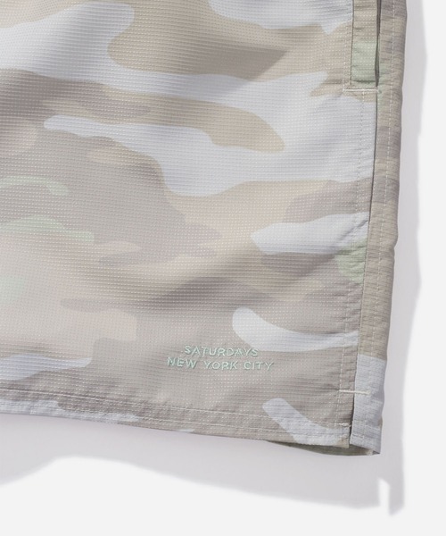 Saturdays NYC（サタデーズ ニューヨークシティ ）の「Timothy Camo（水着・メンズ・ネイビー/オリーブ・L/M/S/XL/X-SMALL）」の4枚目の写真