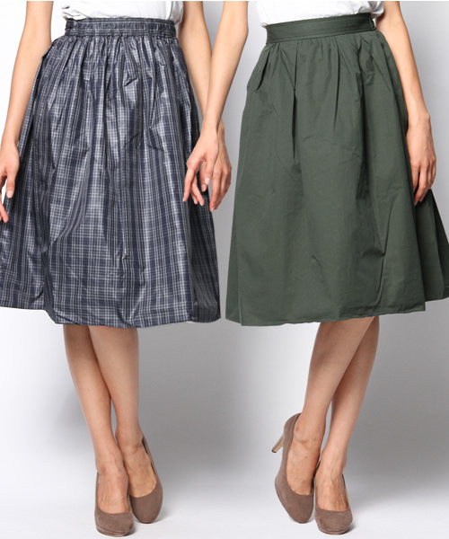 Chico（チコ）の「リバーシブルフレアSKT（スカート・レディース・ベージュ/モスグリーン/ネイビー・FREE）」の12枚目の写真