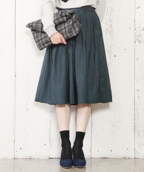 Chico（チコ）の「リバーシブルフレアSKT（スカート・レディース・ベージュ/モスグリーン/ネイビー・FREE）」の15枚目の写真