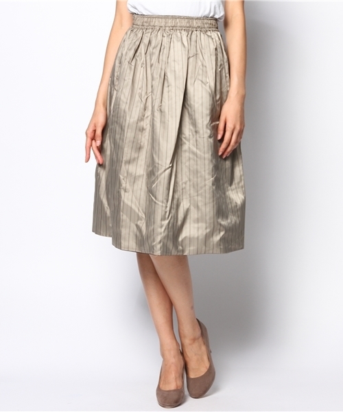 Chico（チコ）の「リバーシブルフレアSKT（スカート・レディース・ベージュ/モスグリーン/ネイビー・FREE）」の11枚目の写真