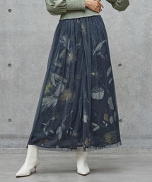 オリジナルヴィンテージフラワーチュールドッキングスカート