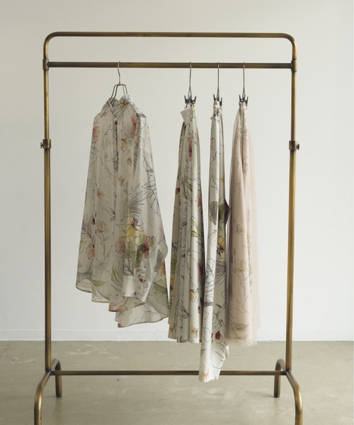 LA BELLE ETUDE（ラベルエチュード）の「オリジナルヴィンテージフラワーチュールドッキングスカート（スカート・レディース・ホワイト/ブラック・FREE）」の7枚目の写真