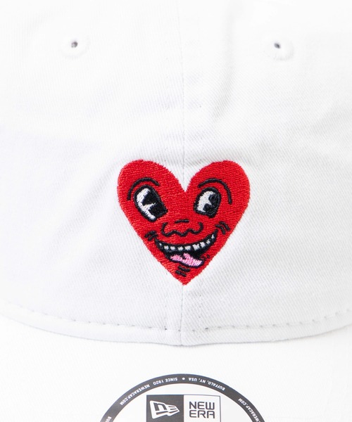 NEW ERA(ニューエラ)の「WEGO/NEWERA Keith 9TWENTY(キャップ・メンズ・ホワイト/ブラック・FREE)」の3枚目の写真