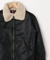 Alpha Industries | ALPHA/アルファ B-3 FAKE MOUTON JACKET/フェイクムートン レザーブルゾン(ブルゾン)