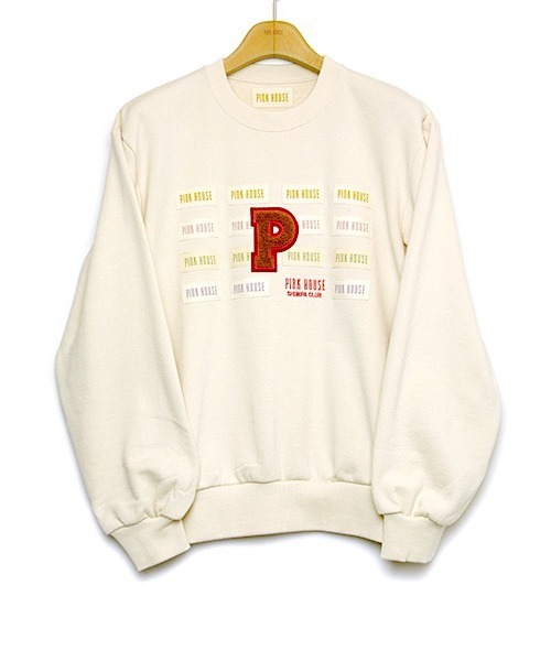 セール ネームワッペン使いトレーナー スウェット Pink House ピンクハウス のファッション通販 Zozotown
