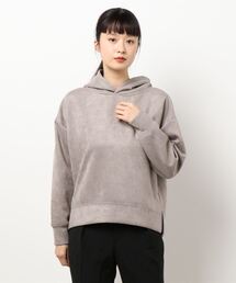 スウェードダブルクロスパーカー
