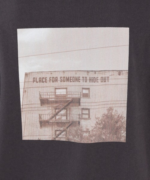 LOWRYS FARM（ローリーズファーム）の「フォトプリントＴＥＥＬＳ　931840（Tシャツ/カットソー・レディース・チャコールグレー/イエロー/アイボリー・FREE）」の20枚目の写真