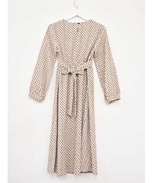 JUMELLE（ジュメロ）の「プチハートワンピース（ワンピース・レディース・ベージュ/ピンク・FREE）」の7枚目の写真