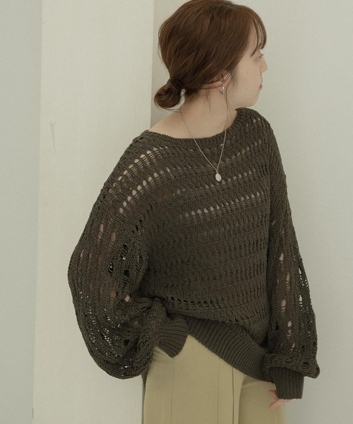 LAATO（ラート）の「FLUFFY LADDER KNIT（ニット/セーター）」 WEAR