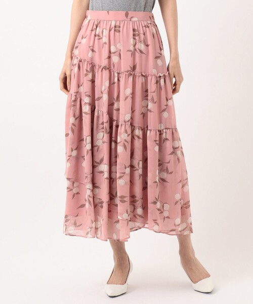 TOCCA(トッカ)の「【Emily×TOCCA LAVENDER】Lemmon Print スカート(スカート・レディース・イエロー系5/ローズ系5・0/4)」の15枚目の写真