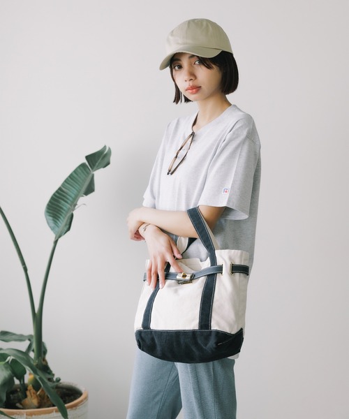 sita parantica(シータパランティカ)の「sita parantica/シータ パランティカ TOTEBAG CVL-S キャンバストートバッグS 2026年春夏(トートバッグ・レディース・ブラウン/ブラック/ネイビー/ライトブルー/ベージュ/オリーブ/パープル/グリーン/イエロー/レッド/チャコール・FREE)」の14枚目の写真