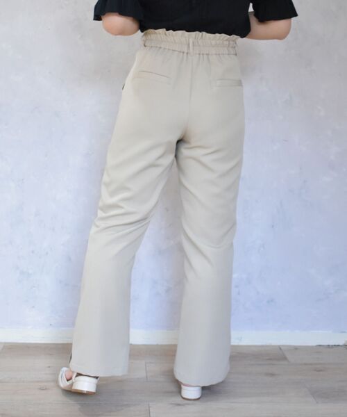 MAJESTIC LEGON（マジェスティックレゴン）の「フレンチスリムパンツ（その他パンツ・レディース・ベージュ/ブラック系その他/グリーン系その他・SMALL/MEDIUM）」の12枚目の写真