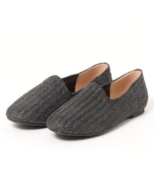 Samansa Mos2（サマンサ モスモス）の「メッシュフラットシューズ（その他シューズ・レディース・ベージュ/ブラック・MEDIUM/LARGE）」の6枚目の写真