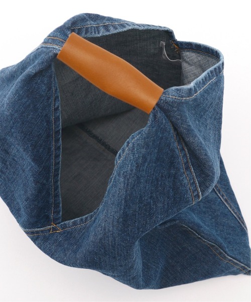 Bonum（ボナム）の「デニムアズマバッグ(M)（ショルダーバッグ・レディース・クリアブルー/ブルー・FREE）」の13枚目の写真