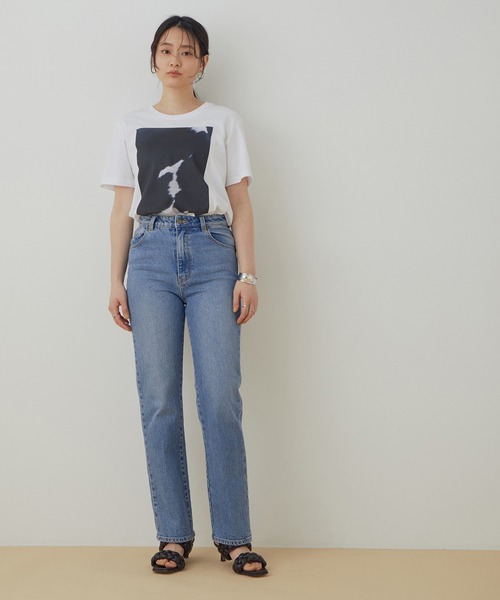 ROLLA'S（ローラス）の「【ROLLA'S】ORIGINAL STRAIGHT（デニムパンツ・レディース・ブルー・1/2/3）」の4枚目の写真