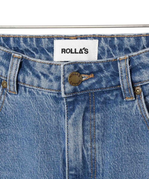 ROLLA'S（ローラス）の「【ROLLA'S】ORIGINAL STRAIGHT（デニムパンツ・レディース・ブルー・1/2/3）」の3枚目の写真