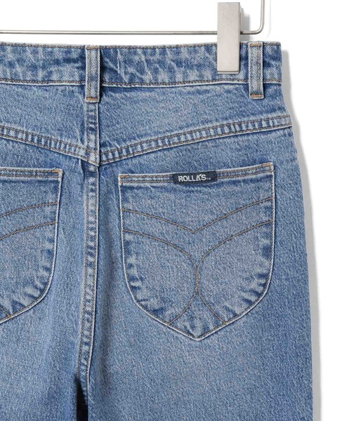 ROLLA'S（ローラス）の「【ROLLA'S】ORIGINAL STRAIGHT（デニムパンツ・レディース・ブルー・1/2/3）」の2枚目の写真