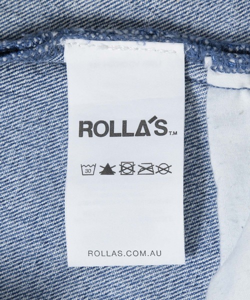 ROLLA'S（ローラス）の「【ROLLA'S】ORIGINAL STRAIGHT（デニムパンツ・レディース・ブルー・1/2/3）」の8枚目の写真