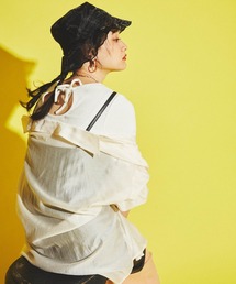 dispark | DISPARK/サークルスリットデザインＴシャツ(Tシャツ/カットソー)