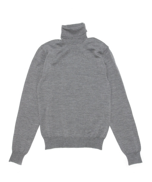 BEAMS F(ビームスエフ)の「BEAMS F / ITALY製ソリッドタートル(ニット/セーター・メンズ・ホワイト/ブラック系その他/ブラック/ブラウン/ブルー系その他/ネイビー・48/46/44/50)」の20枚目の写真