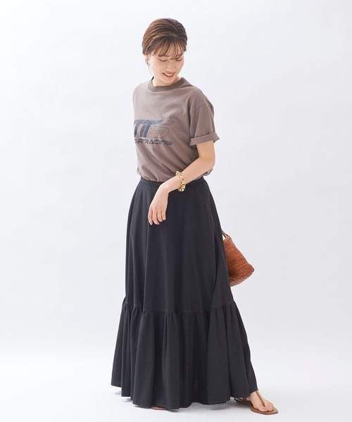 plage（プラージュ）の「ヴィンテージサーキュラースカート◆（スカート・レディース・ブラック/ブラウン・38/36/34）」の16枚目の写真