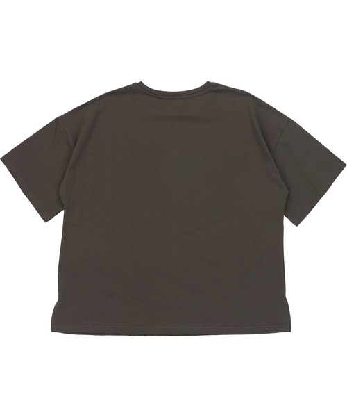 SPINNS（スピンズ）の「【ゆったりシルエット】古着風CARデザイン 半袖Tシャツ（Tシャツ/カットソー・レディース・ブルー/ナチュラル/スミクロ・ONESIZE）」の9枚目の写真