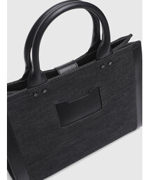 DIESEL/レディース 異素材ミックス 2WAY トートバッグ M DIESEL（ディーゼル）の「レディース 異素材ミックス 2WAY