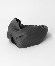 green label relaxing | SC リネン 無地 クロス ターバン(ヘアバンド)