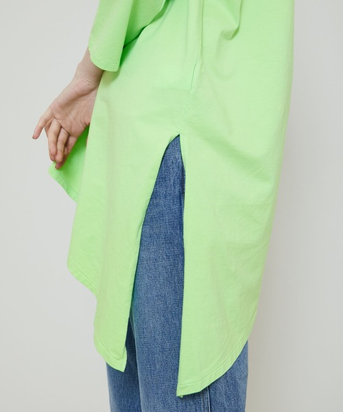 FEMMENT（ファモン）の「【FEMMENT(ファモン)】cotton organic cross jersey 2WAY asymmetric top コットンオーガニッククロスジャージー2wayアシンメトリックトップス LJ11-606（Tシャツ/カットソー・レディース・ホワイト/ブラック/ライトグリーン・1）」の20枚目の写真
