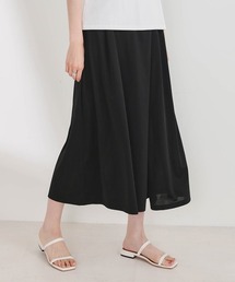 楽ちんさらさらキレイワイドパンツ