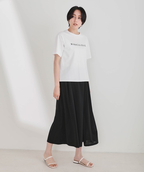 Bou Jeloud(ブージュルード)の「楽ちんさらさらキレイワイドパンツ(その他パンツ・レディース・ブラック/ブラウン/カーキ/ブラック系その他・FREE)」の19枚目の写真