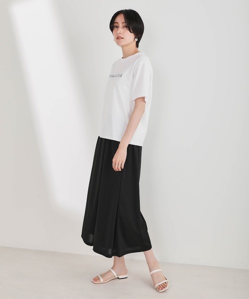 Bou Jeloud(ブージュルード)の「楽ちんさらさらキレイワイドパンツ(その他パンツ・レディース・ブラック/ブラウン/カーキ/ブラック系その他・FREE)」の22枚目の写真
