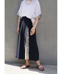 NICOLE white | フェイクレイヤードスカート(スカート)