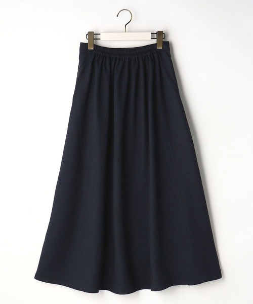 NICOLE white（ニコルホワイト）の「フェイクレイヤードスカート（スカート・レディース・ベージュ/ネイビー/カーキ・FREE）」の11枚目の写真