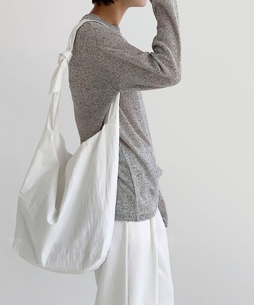 me+em select(ミームセレクト)の「アンニュイルーズシアーニット(ニット/セーター・レディース・ブラック/グレー/カーキ/アイボリー・FREE)」の21枚目の写真