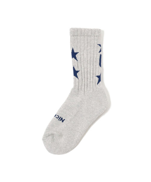 こども ビームス（コドモビームス）の「ROSTER SOX × こども ビームス / 2star SOX（18～24㎝）（ソックス/靴下・キッズ・オフホワイト/ブラック系その他2/ブラウン系その他3・M(21-24cm)/S(18-21cm)）」の2枚目の写真