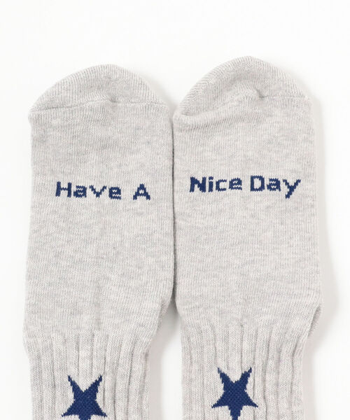 こども ビームス（コドモビームス）の「ROSTER SOX × こども ビームス / 2star SOX（18～24㎝）（ソックス/靴下・キッズ・オフホワイト/ブラック系その他2/ブラウン系その他3・M(21-24cm)/S(18-21cm)）」の13枚目の写真