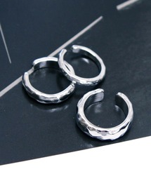 FACTOTUM | 【ファッションインフルエンサーatsushi19901222×FACTOTUM】3連ブラスリング(リング)