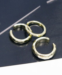 FACTOTUM | 【ファッションインフルエンサーatsushi19901222×FACTOTUM】3連ブラスリング(リング)