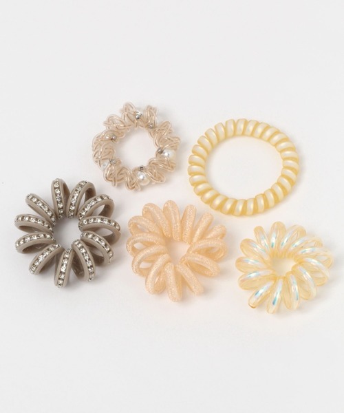 GLOBAL WORK（グローバルワーク）の「アソートゴムC/956265（ヘアゴム・レディース・ライトグレー/ブラック/ブラウン/グリーン/ライトベージュ/ダークブラウン/その他/ベージュ/ブラウン系その他7/ブラウン系その他6/グリーン系その他3/グレー系その他/キャメル/グレー系その他3/ベージュ系その他3/アイボリー/グレー系その他4/ブラウン系その他/オレンジ/ライトブルー/ブラウン系その他2/その他1/ホワイト系その他/ブラック系その他/ベージュ系その他/ホワイト系その他3/オレンジ系その他/グリーン系その他4/ミント・FREE）」の17枚目の写真