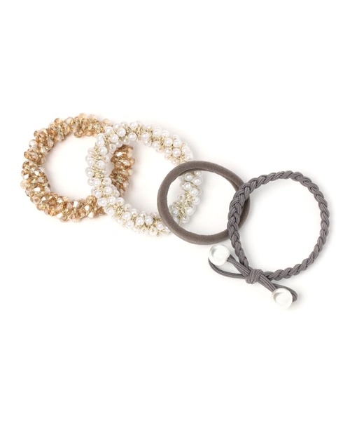 GLOBAL WORK（グローバルワーク）の「アソートゴムC/956265（ヘアゴム・レディース・ライトグレー/ブラック/ブラウン/グリーン/ライトベージュ/ダークブラウン/その他/ベージュ/ブラウン系その他7/ブラウン系その他6/グリーン系その他3/グレー系その他/キャメル/グレー系その他3/ベージュ系その他3/アイボリー/グレー系その他4/ブラウン系その他/オレンジ/ライトブルー/ブラウン系その他2/その他1/ホワイト系その他/ブラック系その他/ベージュ系その他/ホワイト系その他3/オレンジ系その他/グリーン系その他4/ミント・FREE）」の12枚目の写真