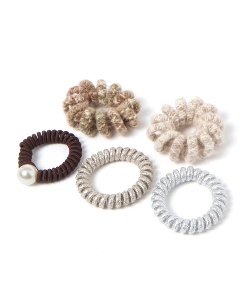 GLOBAL WORK（グローバルワーク）の「アソートゴムC/956265（ヘアゴム・レディース・ライトグレー/ブラック/ブラウン/グリーン/ライトベージュ/ダークブラウン/その他/ベージュ/ブラウン系その他7/ブラウン系その他6/グリーン系その他3/グレー系その他/キャメル/グレー系その他3/ベージュ系その他3/アイボリー/グレー系その他4/ブラウン系その他/オレンジ/ライトブルー/ブラウン系その他2/その他1/ホワイト系その他/ブラック系その他/ベージュ系その他/ホワイト系その他3/オレンジ系その他/グリーン系その他4/ミント・FREE）」の13枚目の写真